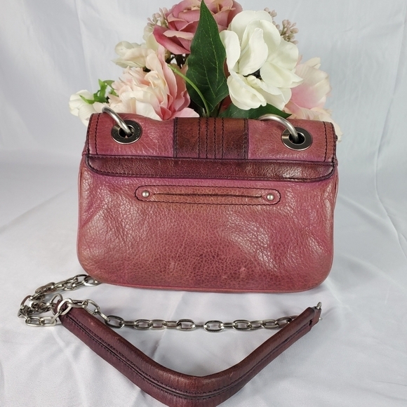 B Makowsky  Leather Crossbody Handbag - Picture 2 of 11